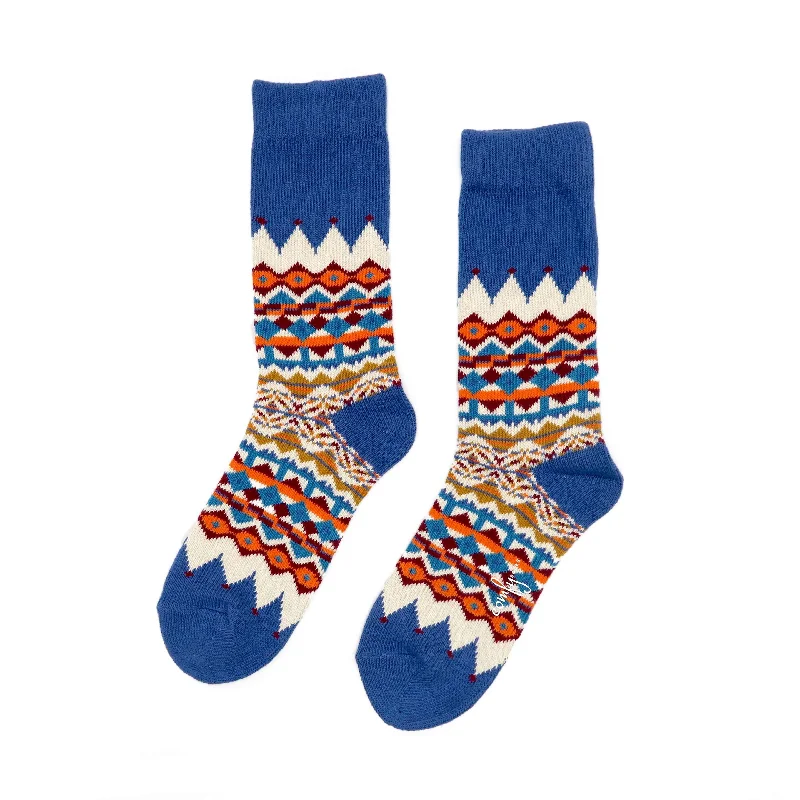 Tanami Tribal Socks - Indigo