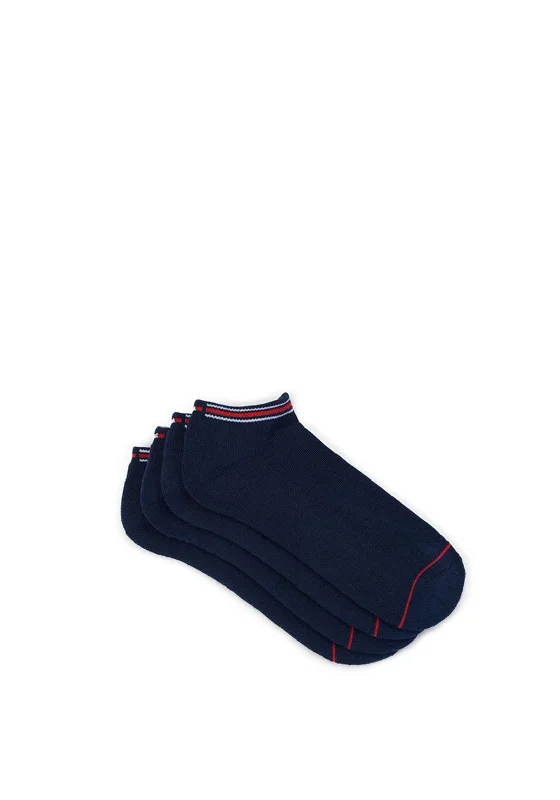 Tommy Hilfiger 2 Pack Trainer Socks, Dark Navy