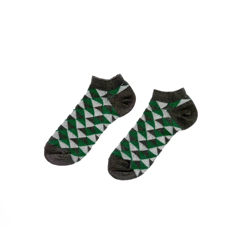 Triangle low socks - Green