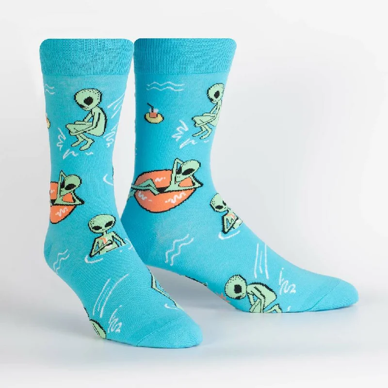 Unknown Floating Object Men's Crew Sock