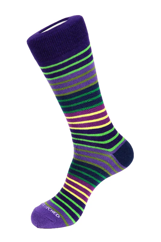 Saturday Stripe Sock