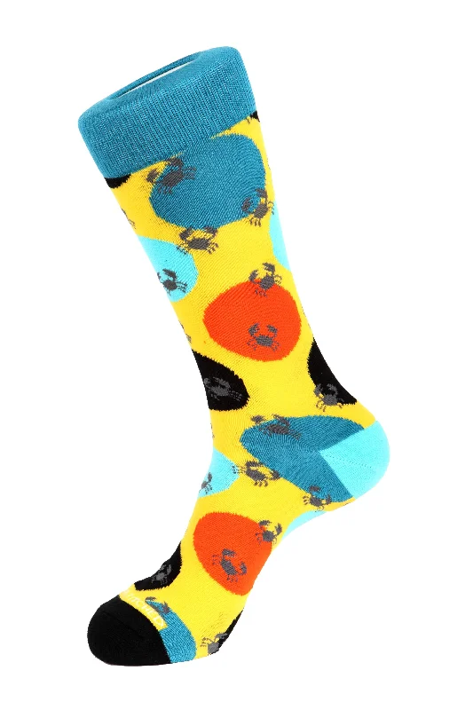 Crab Polka Dot Sock