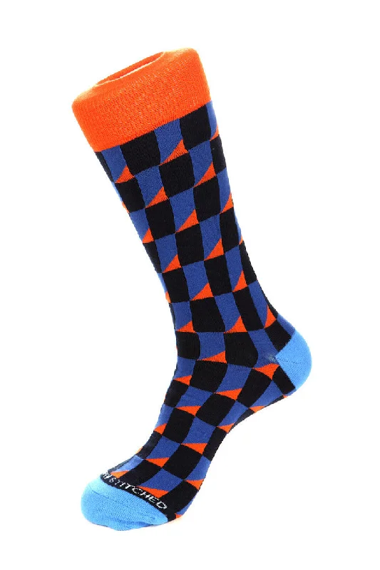 Flipped Triangles Sock