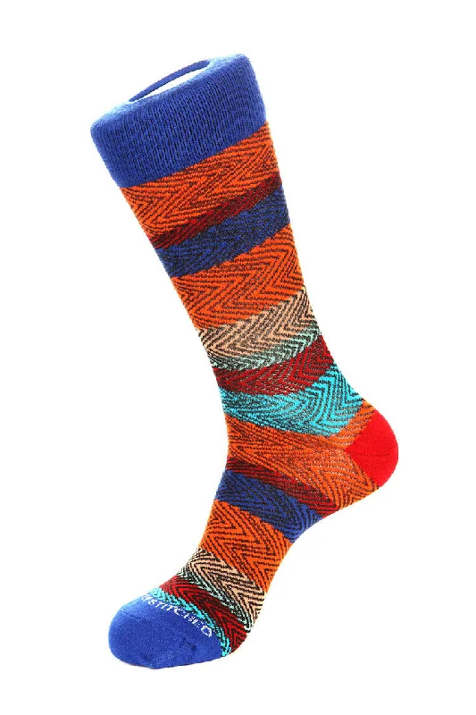 Wave Stripe Sock