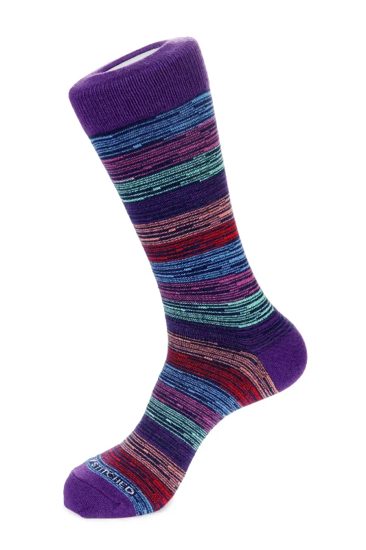 Purple Multi Stripe