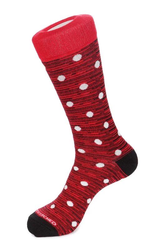 Melange Polka Dot Sock