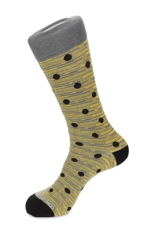 Melange Polka Dot Sock