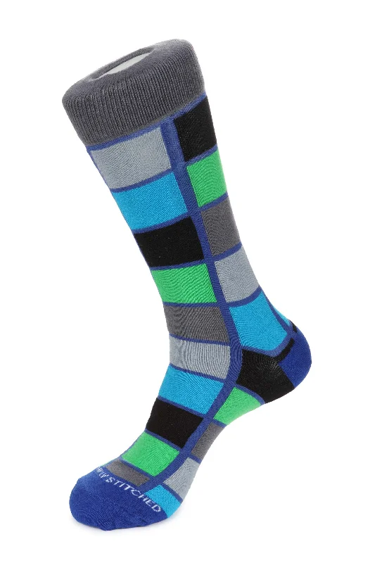 Window Check Sock