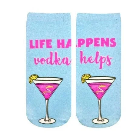 Vodka Helps Ankle Socks