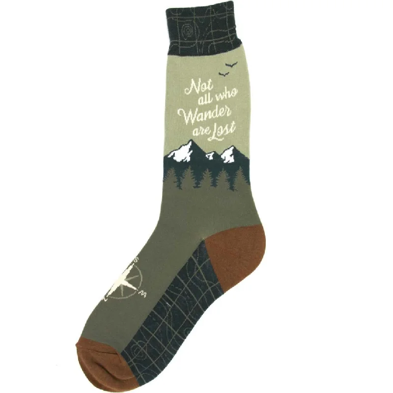 Wanderer Men's Crew Socks