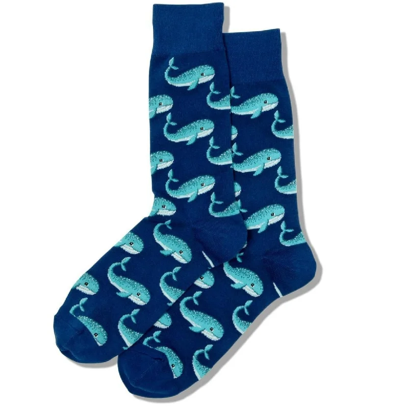 Whale Men's Crew Socks