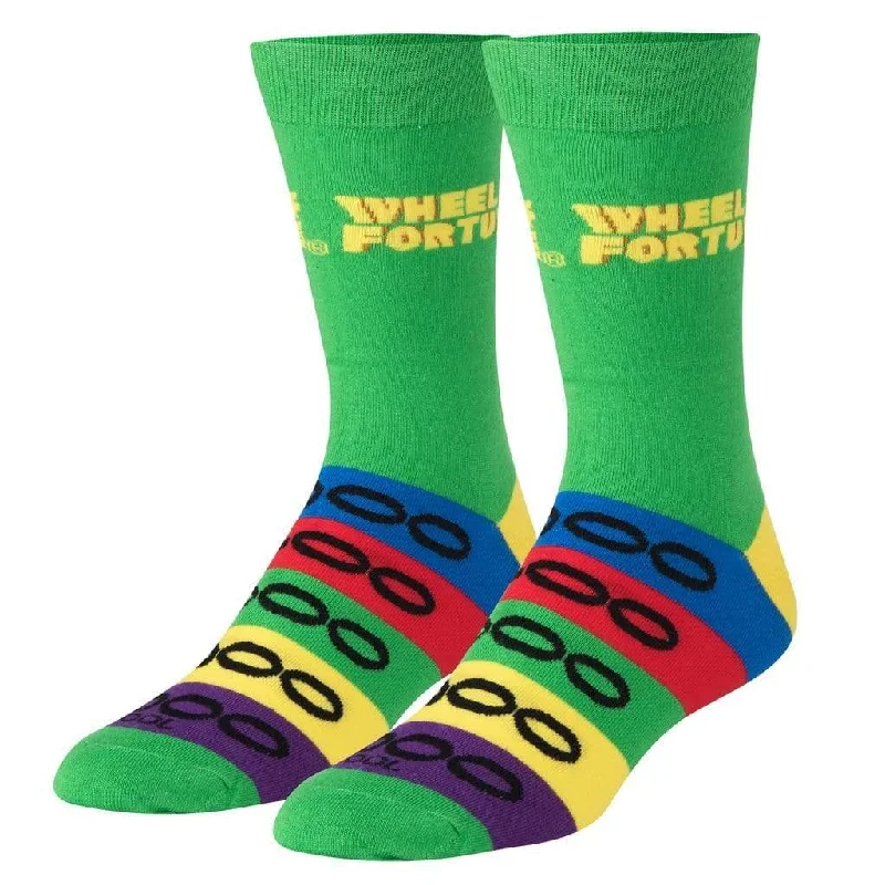 Wheel Of Fortune Men's Crew Sock