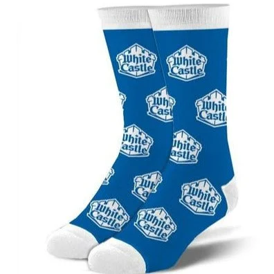 White Castle Men's Crew Sock