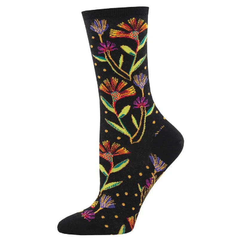 Wildflowers Women's Crew Socks