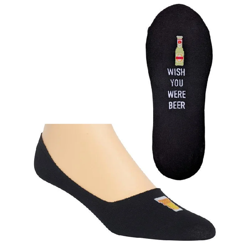 Wish You Were Beer Men's Liner Sock