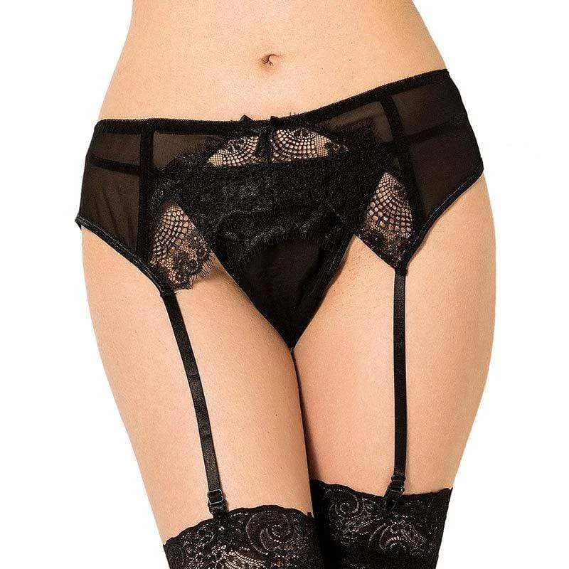 Women's Gothic Double Color Lace Underwear