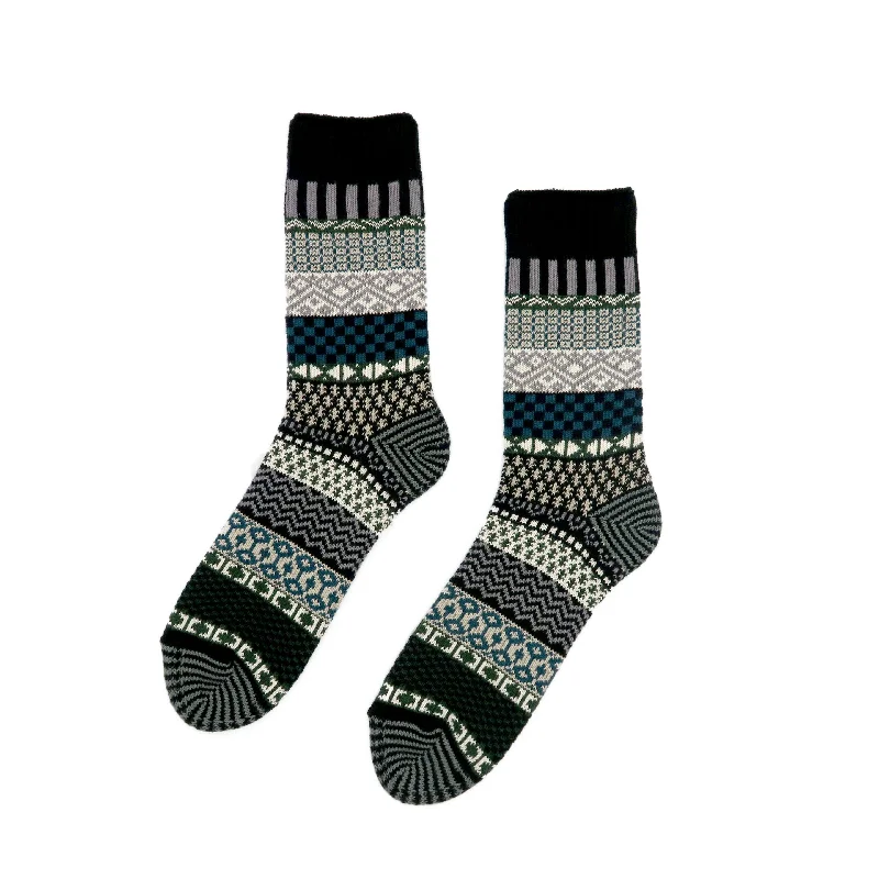 Wonderland Socks - Black