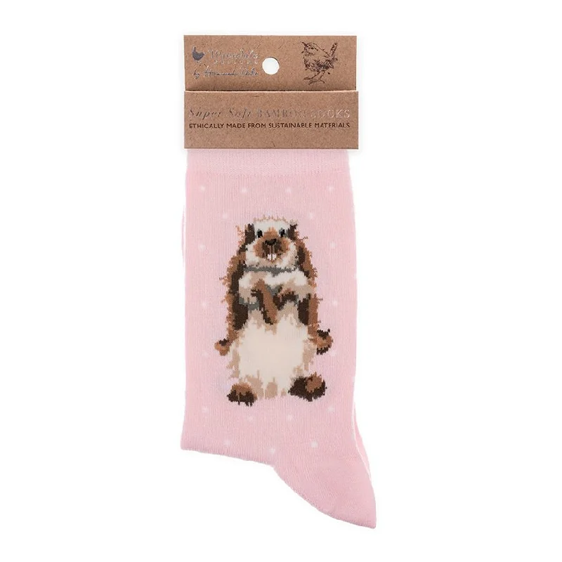 Women's Bamboo Socks - SOCK001 - Earisistible Bunny