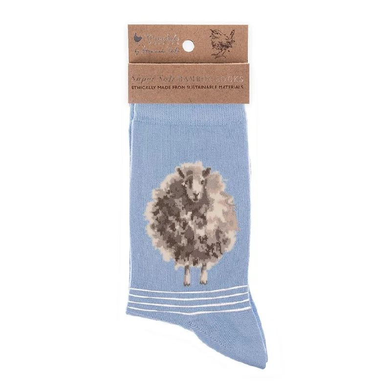 Women's Bamboo Socks - SOCK008 - The Wooly Sheep