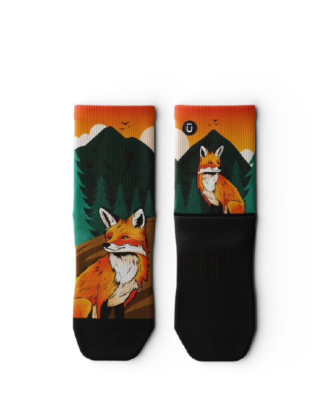 Zero Fox Quarter Socks