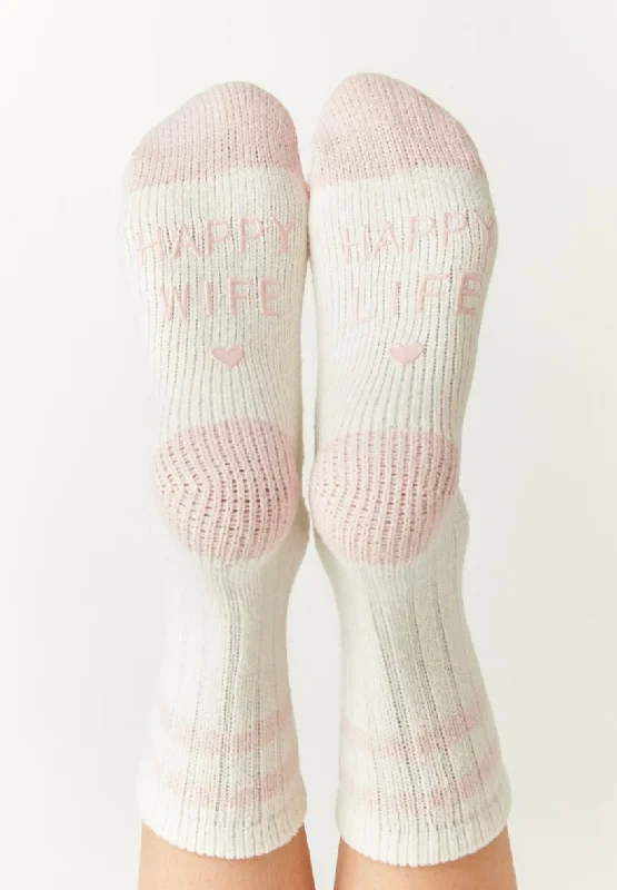 ZSUPPLY HAPPY WIFE RIB SOCKS