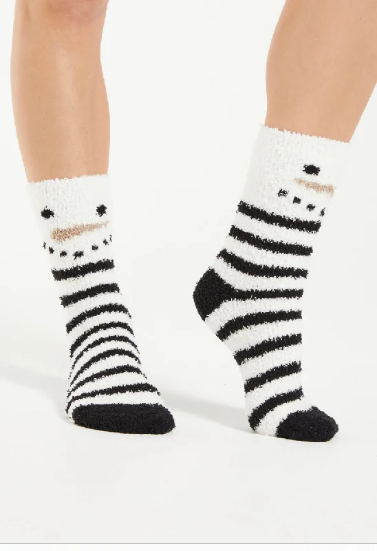 ZSUPPLY SNOWMAN PLUSH SOCKS